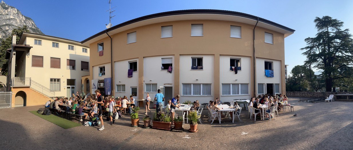 Colazione estiva all’Ostello Benacus